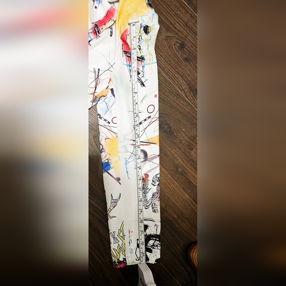 NWOT Shein long sleeve single button Halloween graffiti blazer size medium - Picture 11 of 13